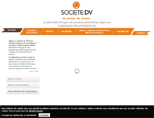 Tablet Screenshot of dvfrance.com